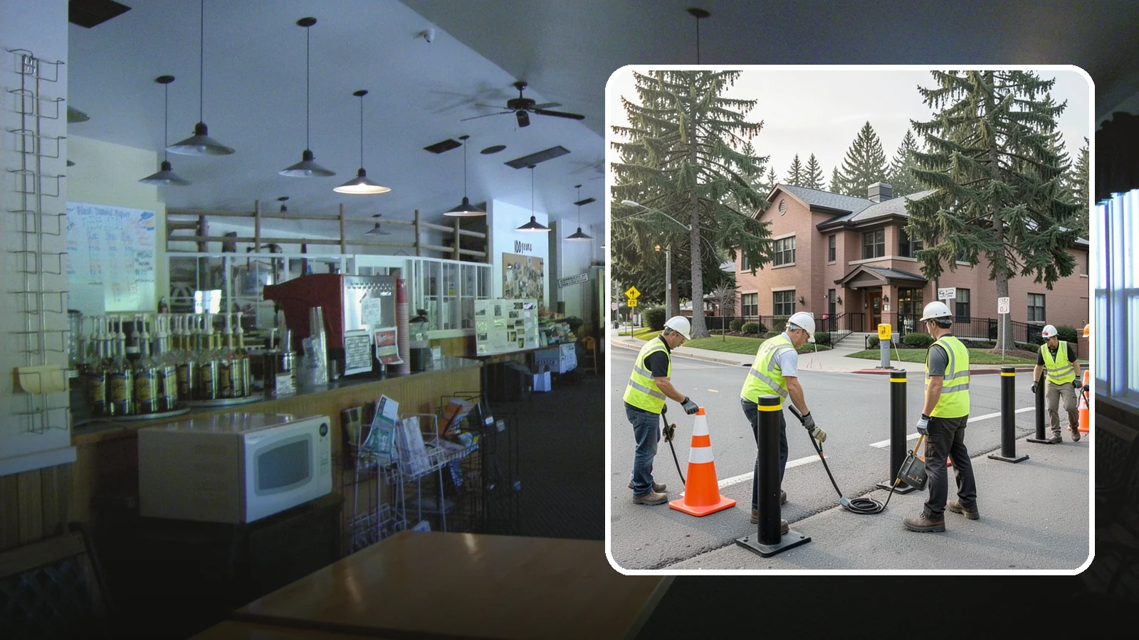 Bollard & Barrier Installation in Black Diamond, King County, WA - Bollard and security barrier installation that protects public buildings, entrances, and gathering spaces.