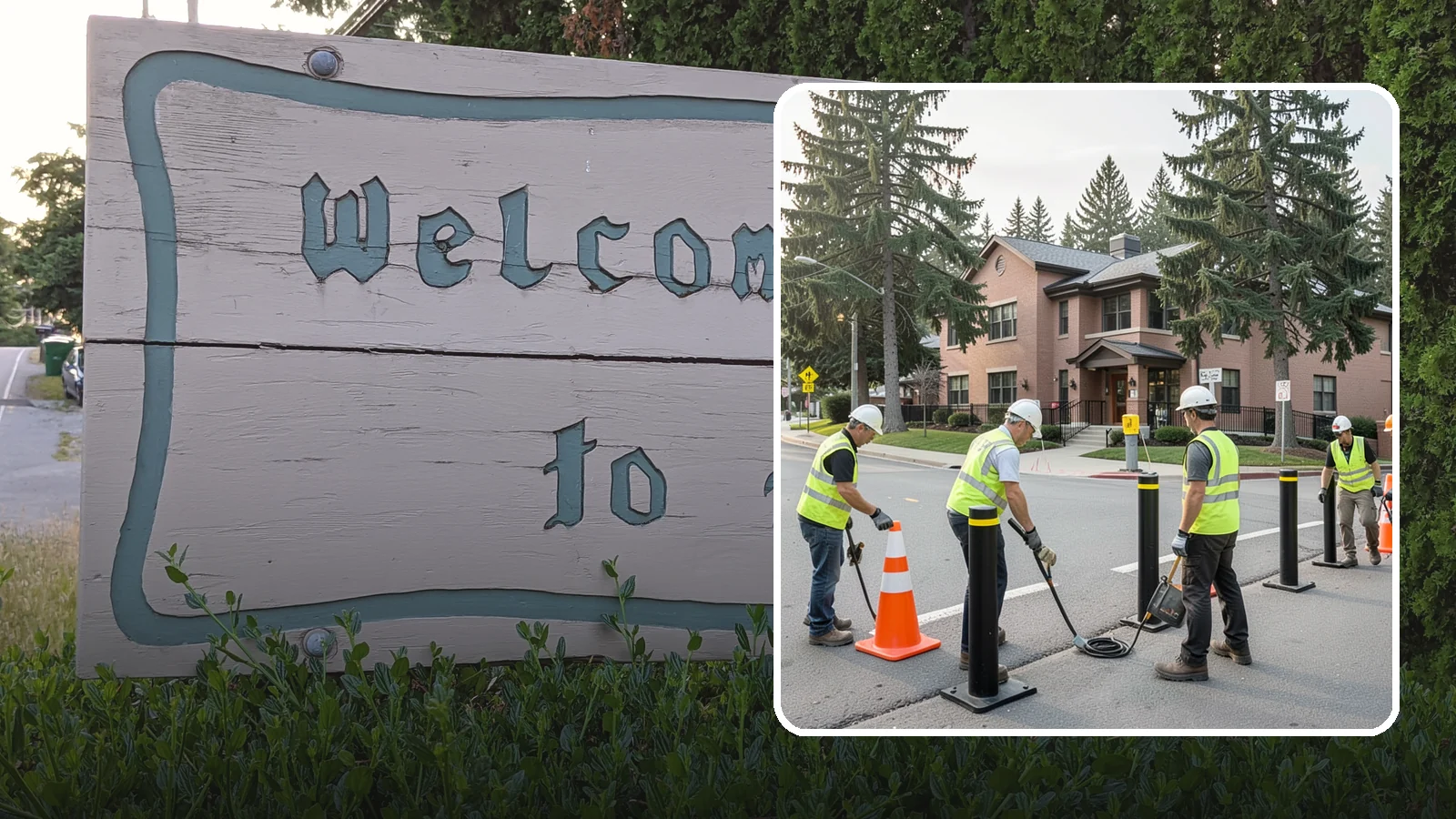 Bollard & Barrier Installation in Brier, Snohomish County, WA - Bollard and security barrier installation that protects public buildings, entrances, and gathering spaces.