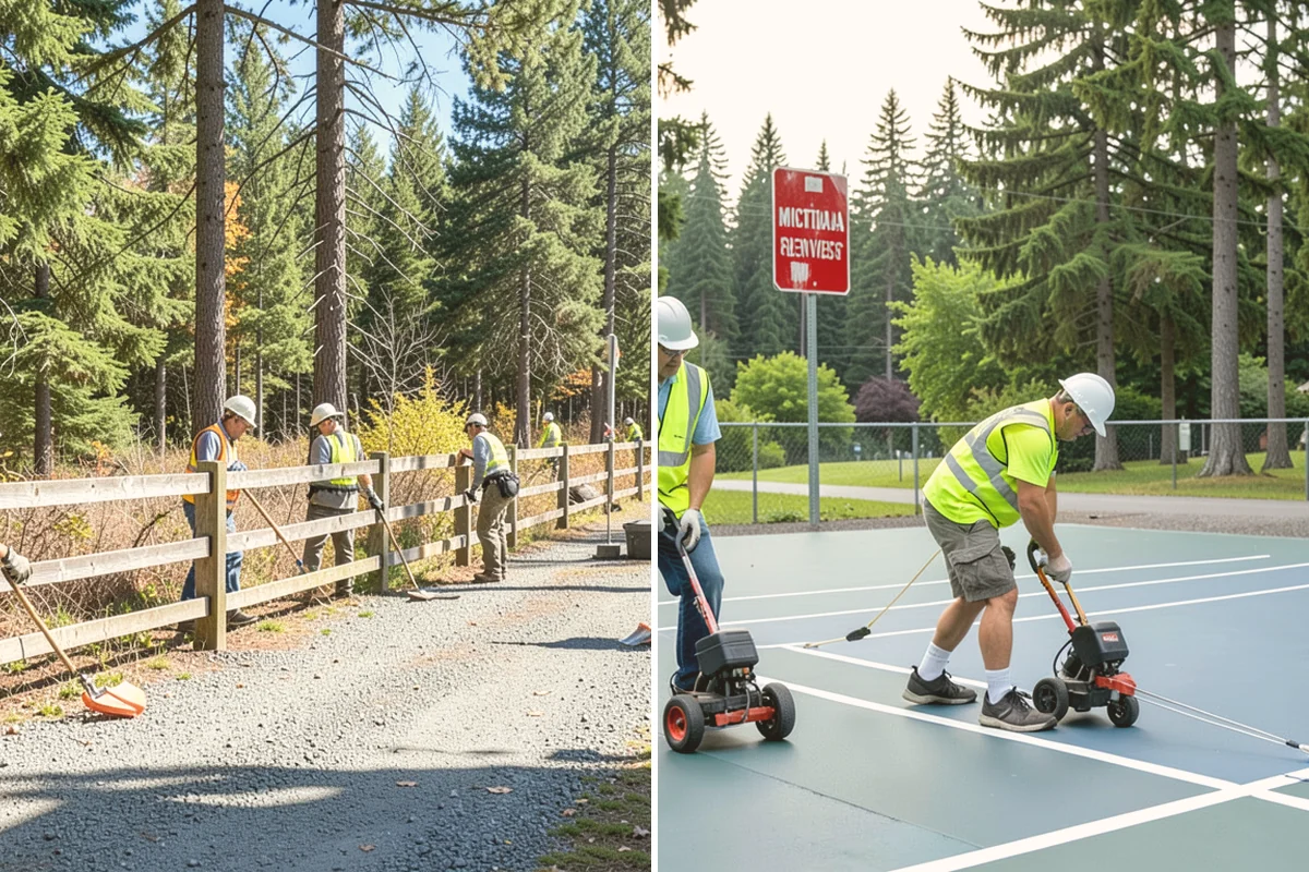 Bollard & Barrier Installation in Brier, Snohomish County, WA - Confirm the protection concept and spacing