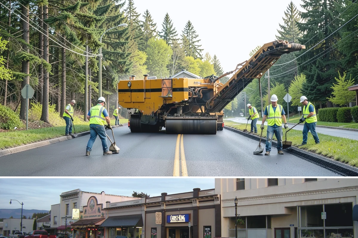 Bollard & Barrier Installation in Burlington, Skagit County, WA - Bollard installation runs year-round, with foundation excavation easiest in the drier months.