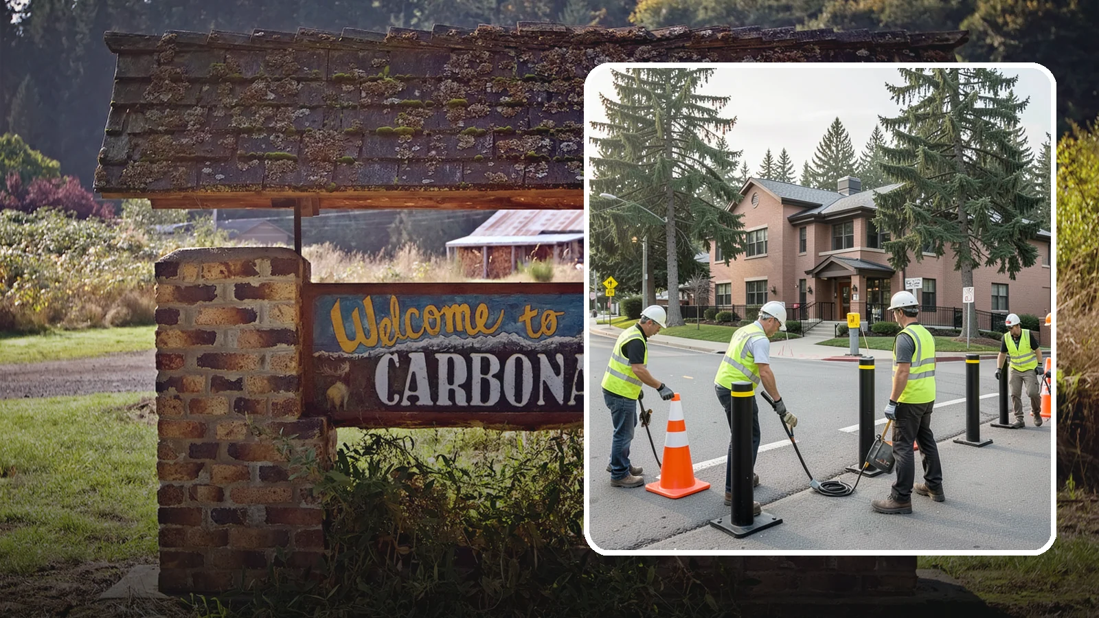 Bollard & Barrier Installation in Carbonado, Pierce County, WA - Bollard and security barrier installation that protects public buildings, entrances, and gathering spaces.