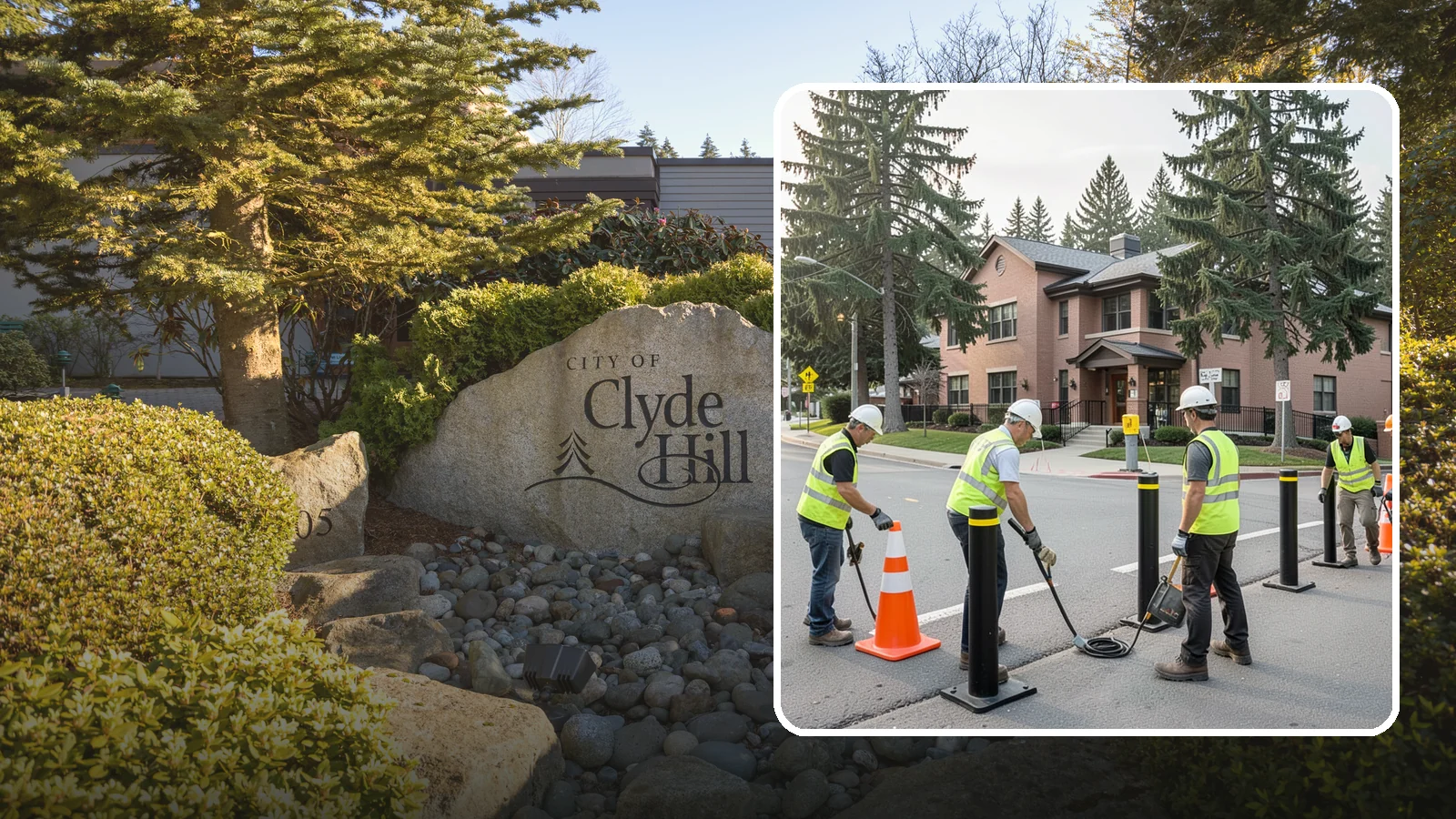 Bollard & Barrier Installation in Clyde Hill, King County, WA - Bollard and security barrier installation that protects public buildings, entrances, and gathering spaces.