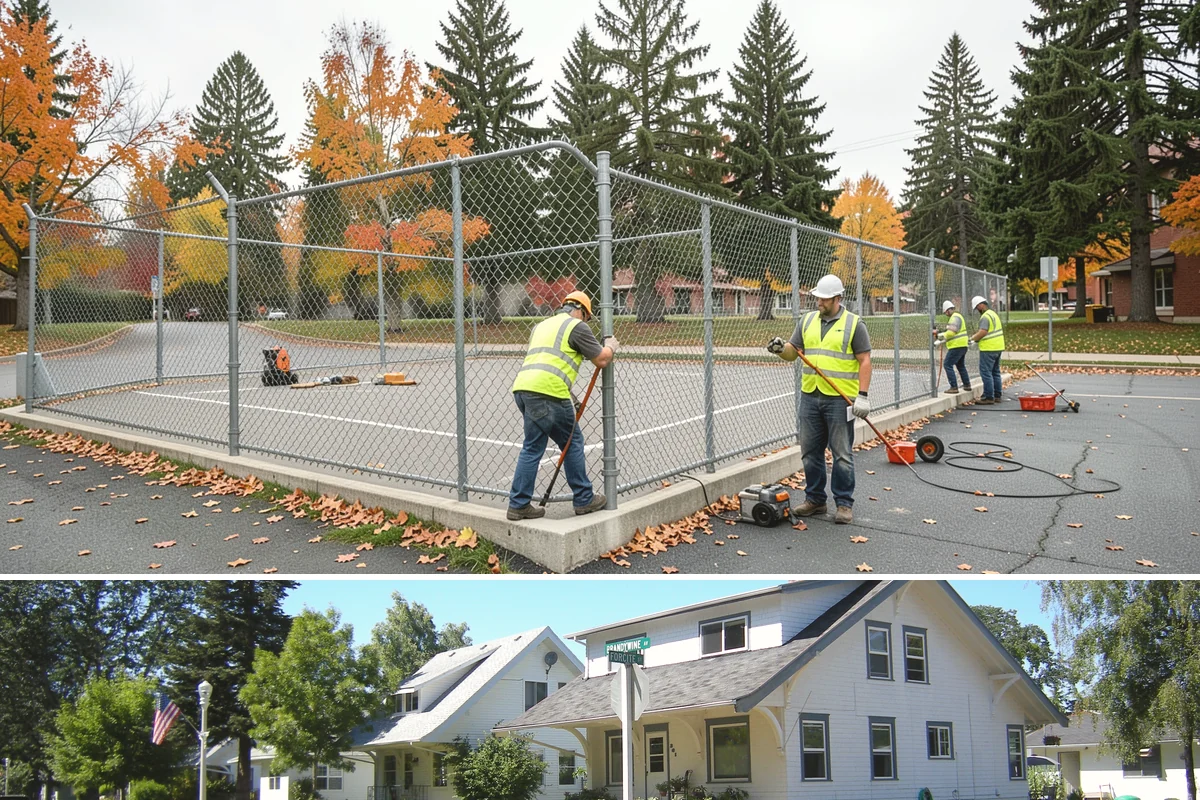 Bollard & Barrier Installation in DuPont, Pierce County, WA - Bollard installation runs year-round, with foundation excavation easiest in the drier months.