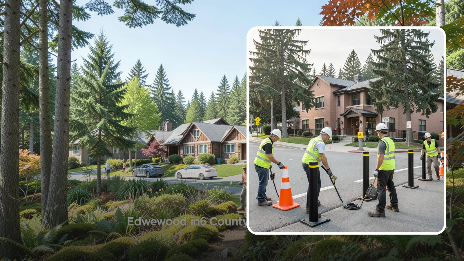 Bollard & Barrier Installation in Edgewood, Pierce County, WA - Bollard and security barrier installation that protects public buildings, entrances, and gathering spaces.