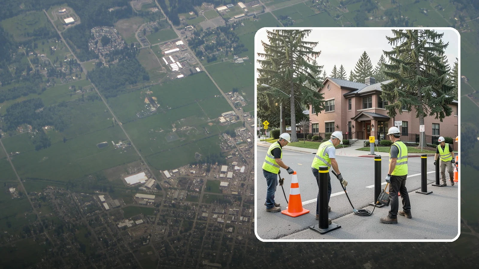 Bollard & Barrier Installation in Enumclaw, King County, WA - Bollard and security barrier installation that protects public buildings, entrances, and gathering spaces.