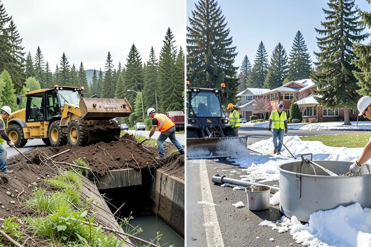 Bollard & Barrier Installation in Enumclaw, King County, WA - Confirm the protection concept and spacing