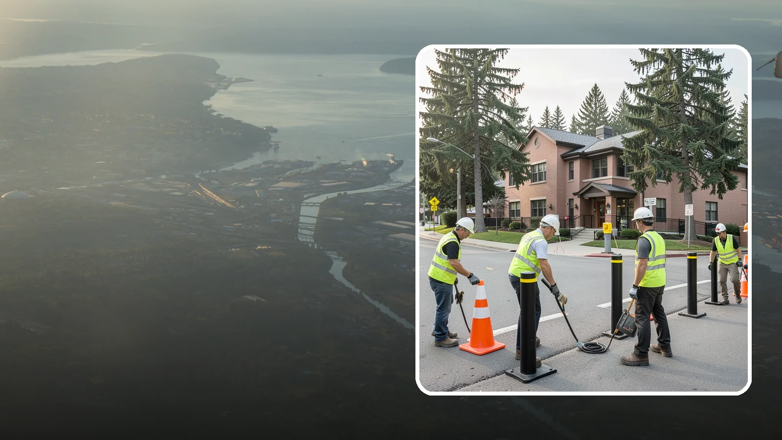 Bollard & Barrier Installation in Fife, Pierce County, WA - Bollard and security barrier installation that protects public buildings, entrances, and gathering spaces.