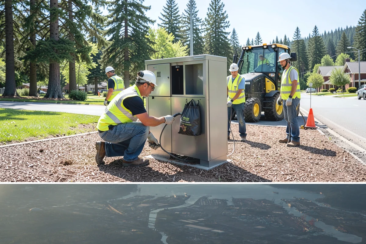 Bollard & Barrier Installation in Fife, Pierce County, WA - Bollard installation runs year-round, with foundation excavation easiest in the drier months.