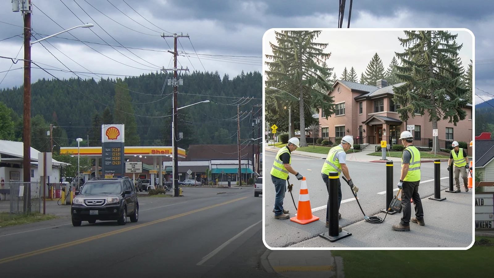Bollard & Barrier Installation in Granite Falls, Snohomish County, WA - Bollard and security barrier installation that protects public buildings, entrances, and gathering spaces.