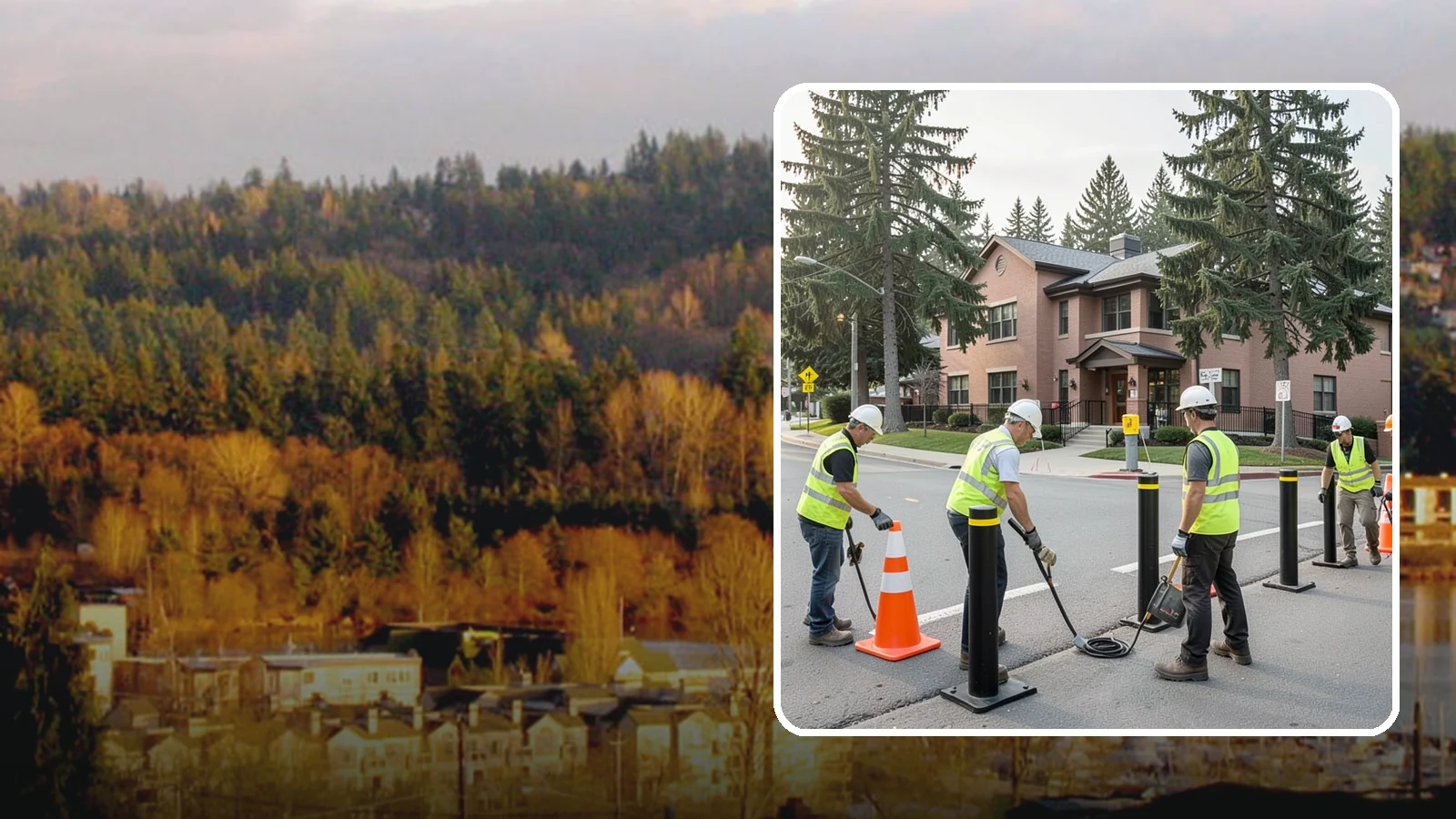 Bollard & Barrier Installation in Kenmore, King County, WA - Bollard and security barrier installation that protects public buildings, entrances, and gathering spaces.
