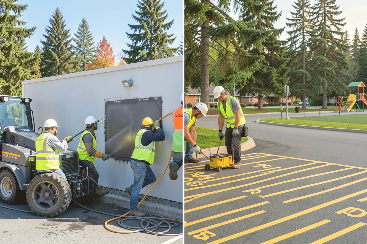 Bollard & Barrier Installation in Kirkland, King County, WA - Confirm the protection concept and spacing