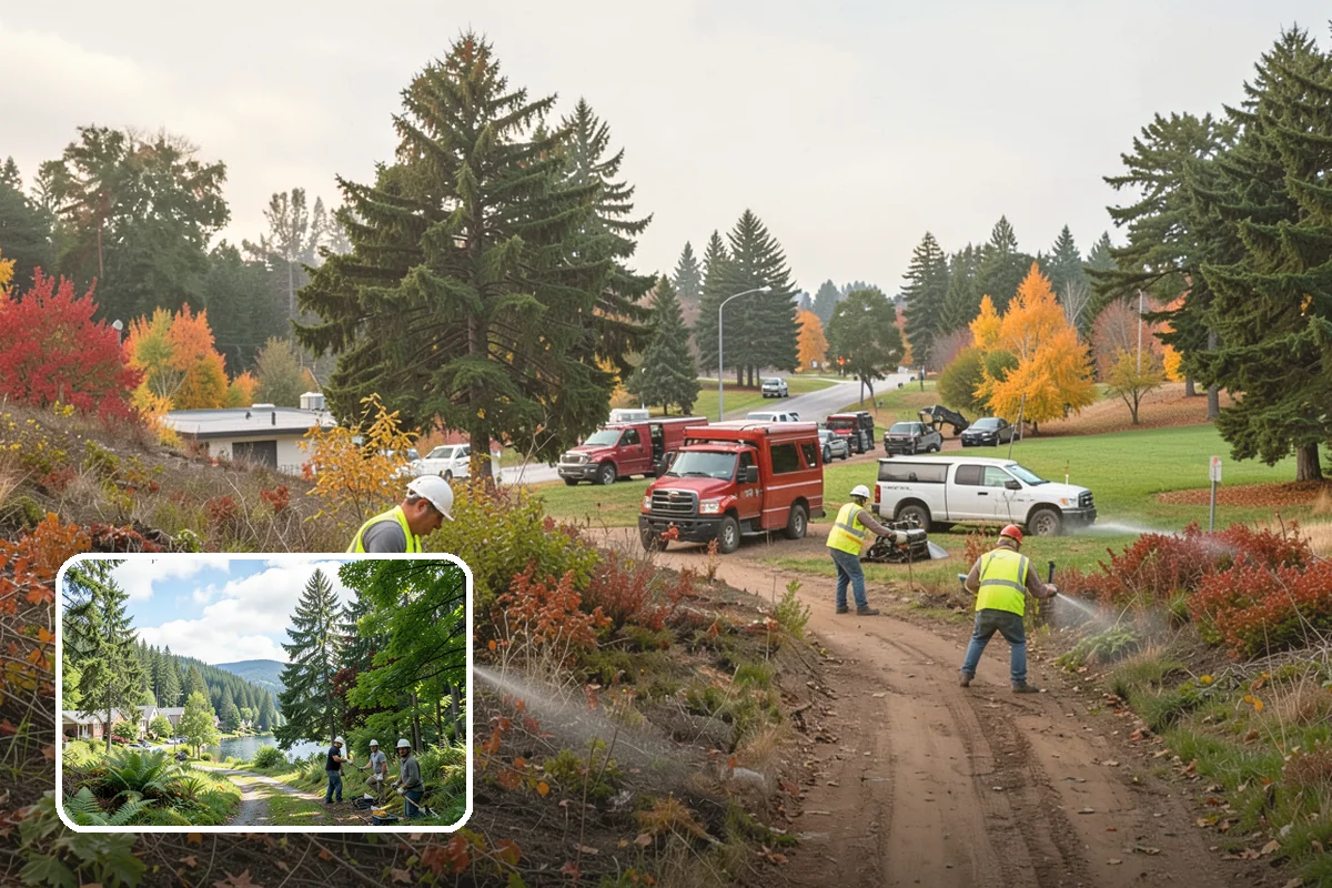 Bollard & Barrier Installation in Lake Forest Park, King County, WA - Protects entrances and gathering spaces from vehicles
