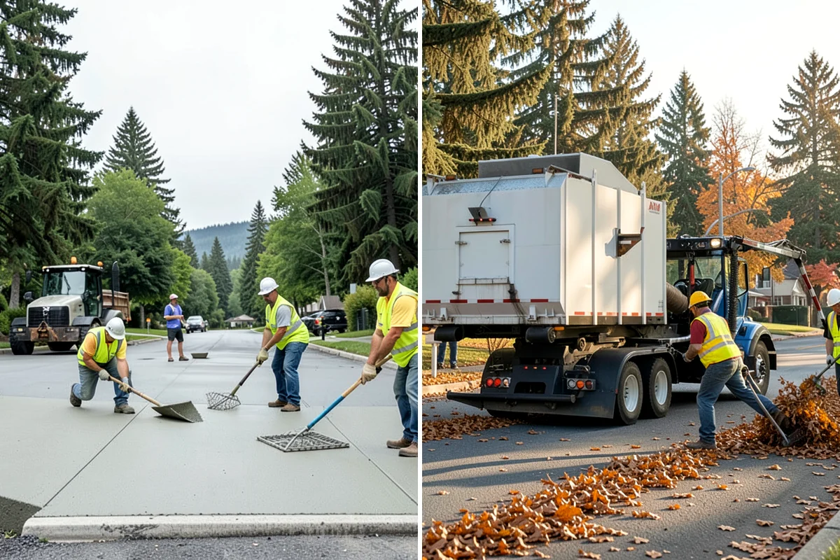 Bollard & Barrier Installation in Lake Forest Park, King County, WA - Confirm the protection concept and spacing