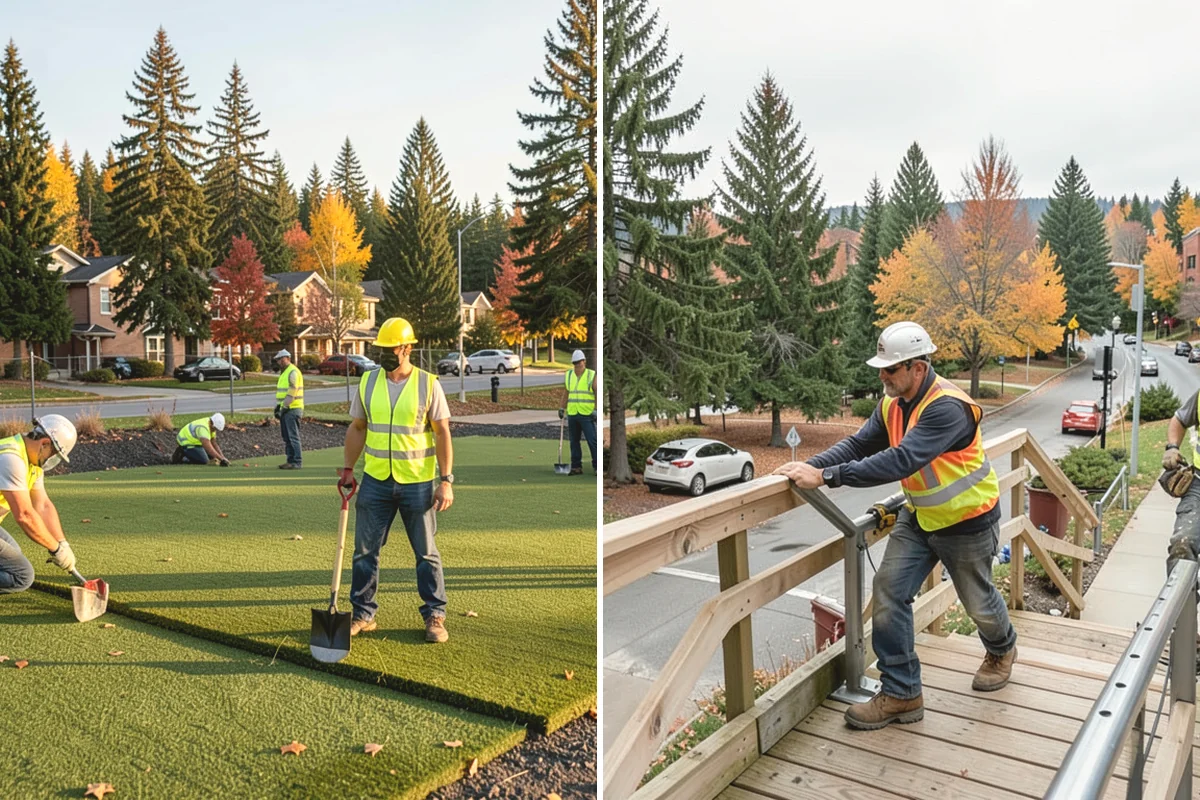 Bollard & Barrier Installation in Lake Stevens, Snohomish County, WA - Confirm the protection concept and spacing