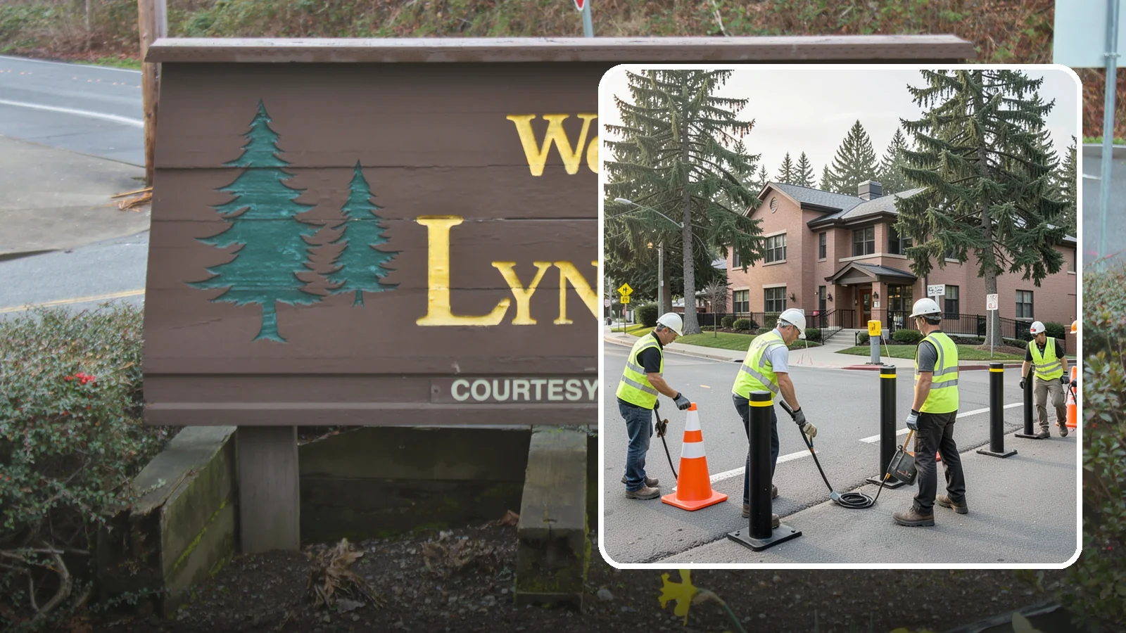 Bollard & Barrier Installation in Lynnwood, Snohomish County, WA - Bollard and security barrier installation that protects public buildings, entrances, and gathering spaces.