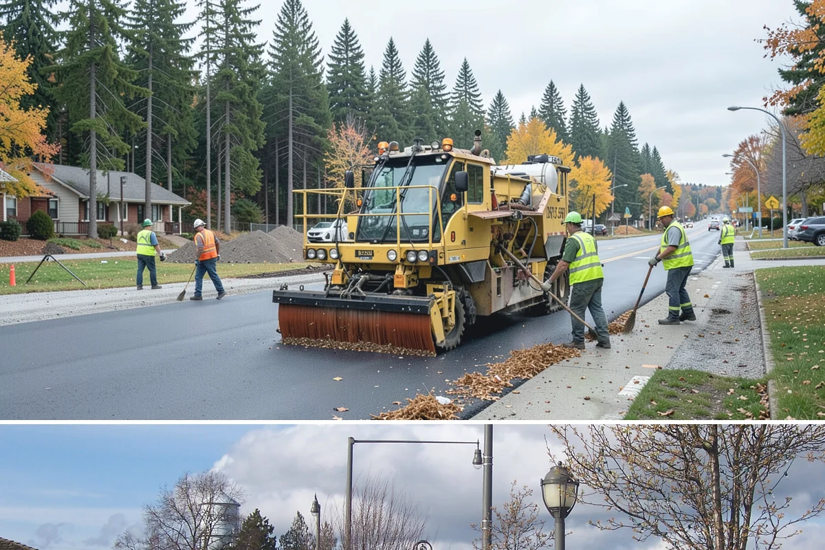 Bollard & Barrier Installation in Marysville, Snohomish County, WA - Bollard installation runs year-round, with foundation excavation easiest in the drier months.