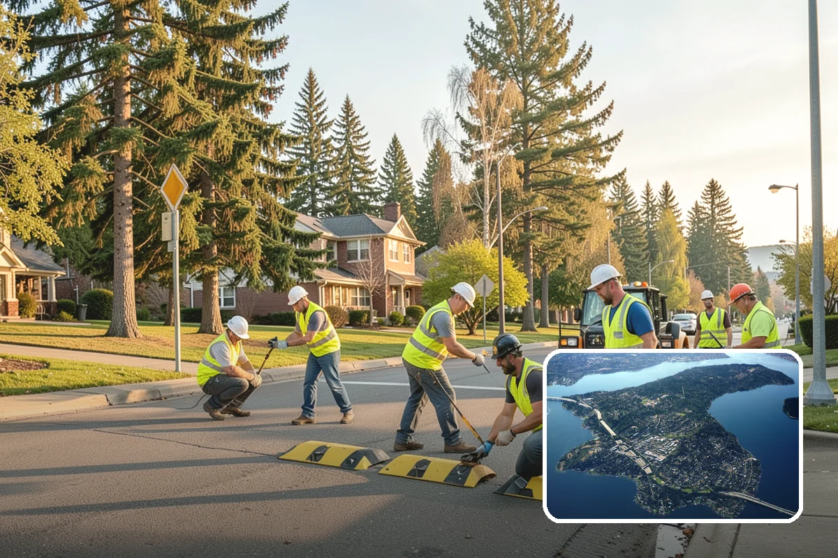 Bollard & Barrier Installation in Mercer Island, King County, WA - Protects entrances and gathering spaces from vehicles
