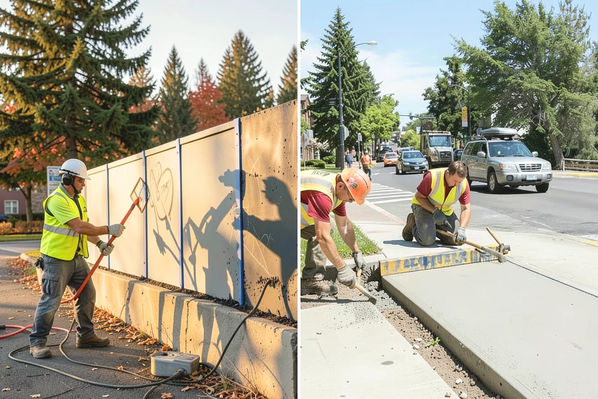 Bollard & Barrier Installation in Mill Creek, Snohomish County, WA - Confirm the protection concept and spacing