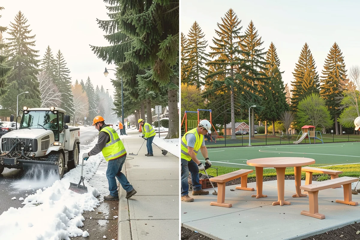 Bollard & Barrier Installation in Newcastle, King County, WA - Confirm the protection concept and spacing