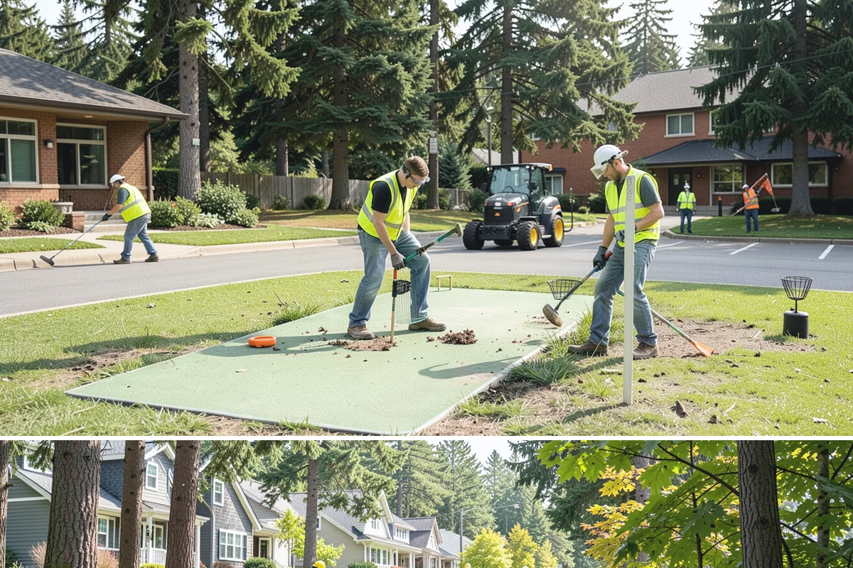 Bollard & Barrier Installation in Normandy Park, King County, WA - Bollard installation runs year-round, with foundation excavation easiest in the drier months.