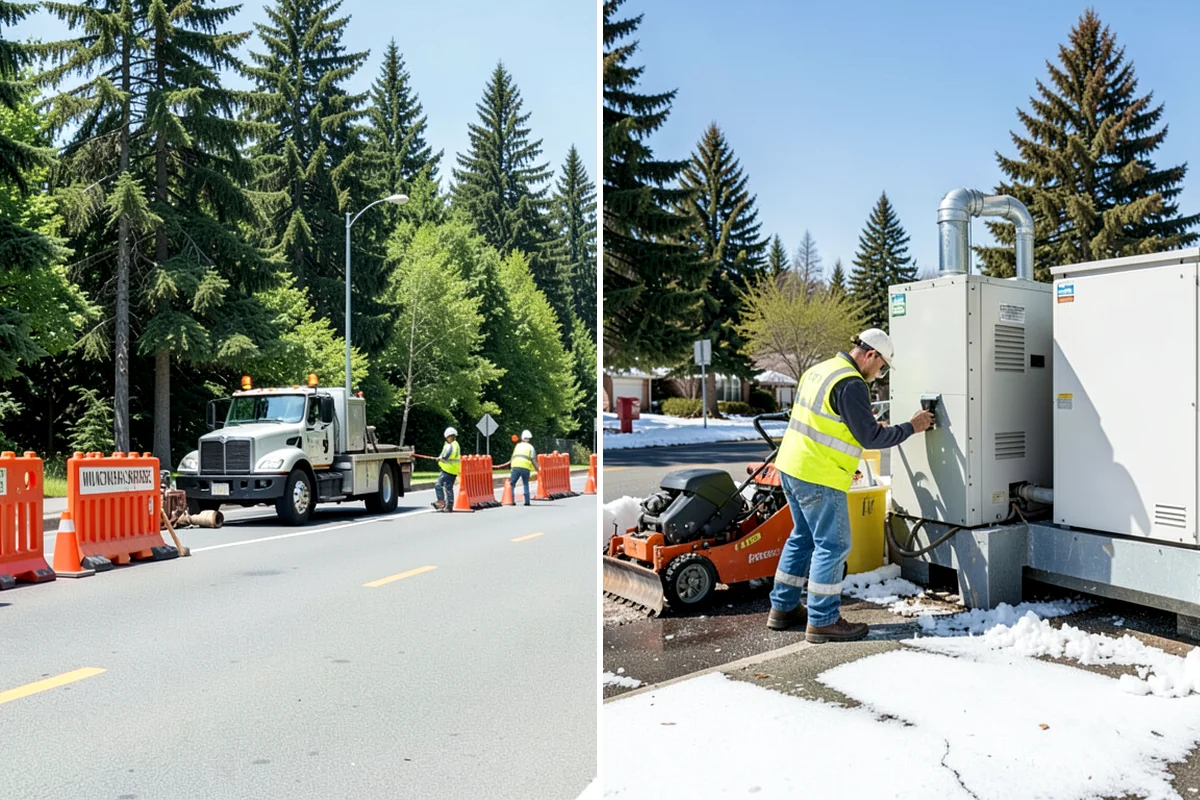 Bollard & Barrier Installation in Puyallup, Pierce County, WA - Confirm the protection concept and spacing