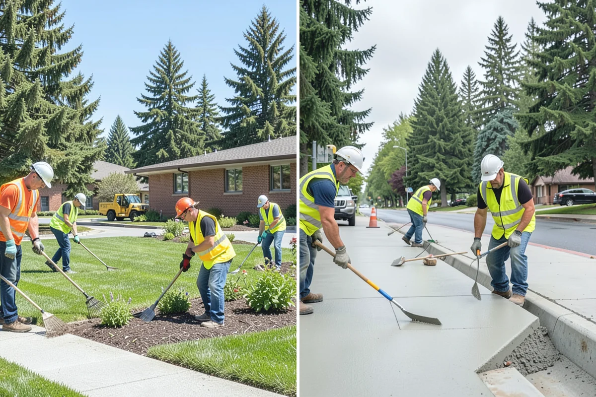 Bollard & Barrier Installation in Redmond, King County, WA - Confirm the protection concept and spacing