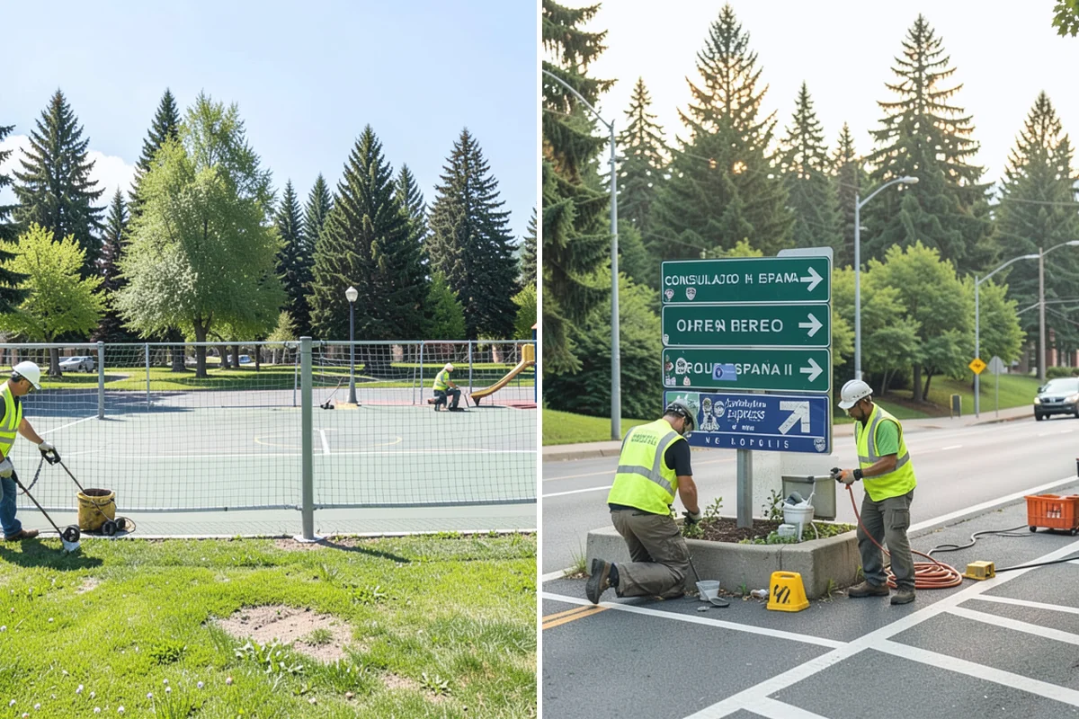 Bollard & Barrier Installation in Renton, King County, WA - Confirm the protection concept and spacing