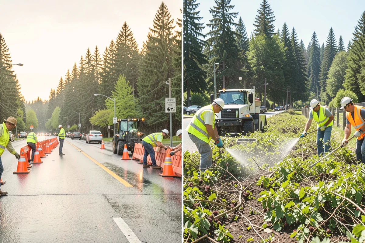 Bollard & Barrier Installation in Sammamish, King County, WA - Confirm the protection concept and spacing