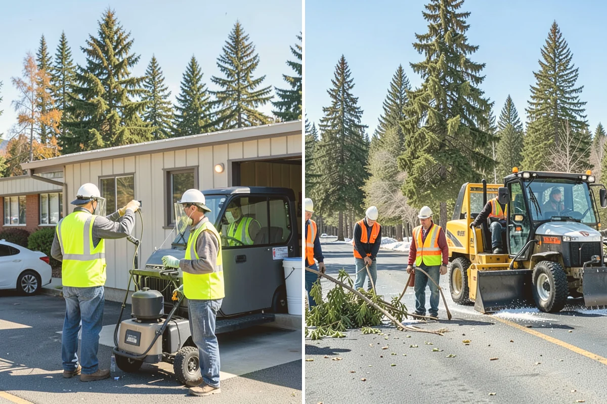 Bollard & Barrier Installation in Stanwood, Snohomish County, WA - Confirm the protection concept and spacing