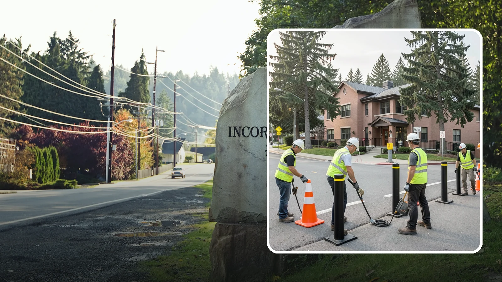 Bollard & Barrier Installation in Wilkeson, Pierce County, WA - Bollard and security barrier installation that protects public buildings, entrances, and gathering spaces.