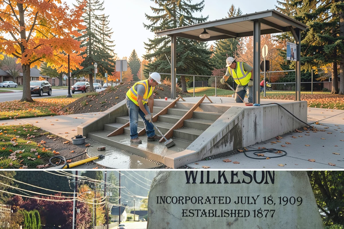 Bollard & Barrier Installation in Wilkeson, Pierce County, WA - Bollard installation runs year-round, with foundation excavation easiest in the drier months.