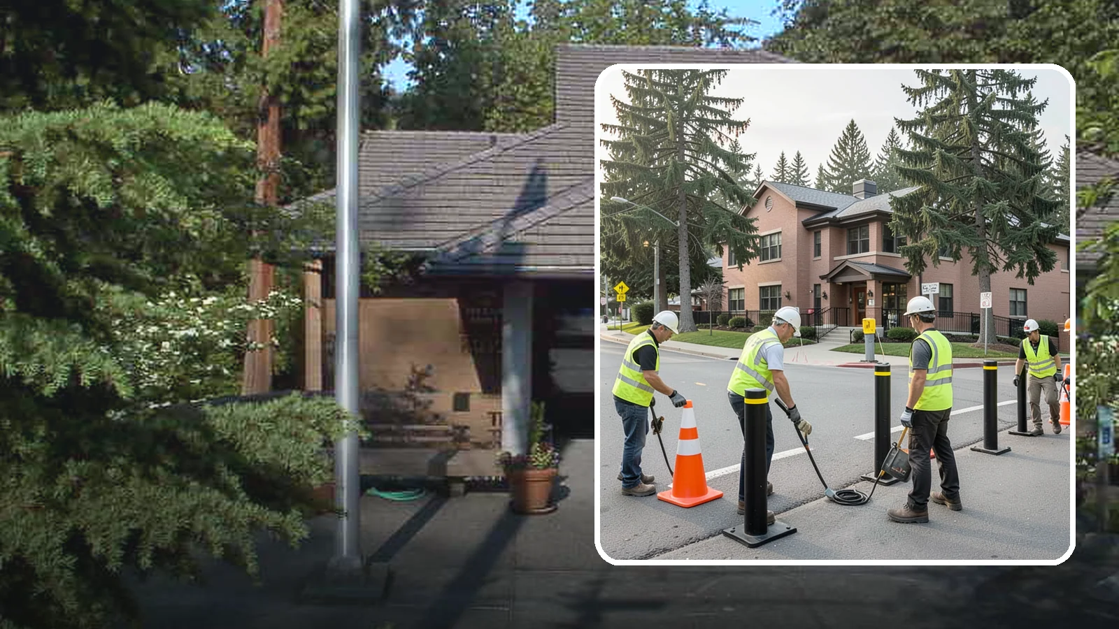 Bollard & Barrier Installation in Yarrow Point, King County, WA - Bollard and security barrier installation that protects public buildings, entrances, and gathering spaces.