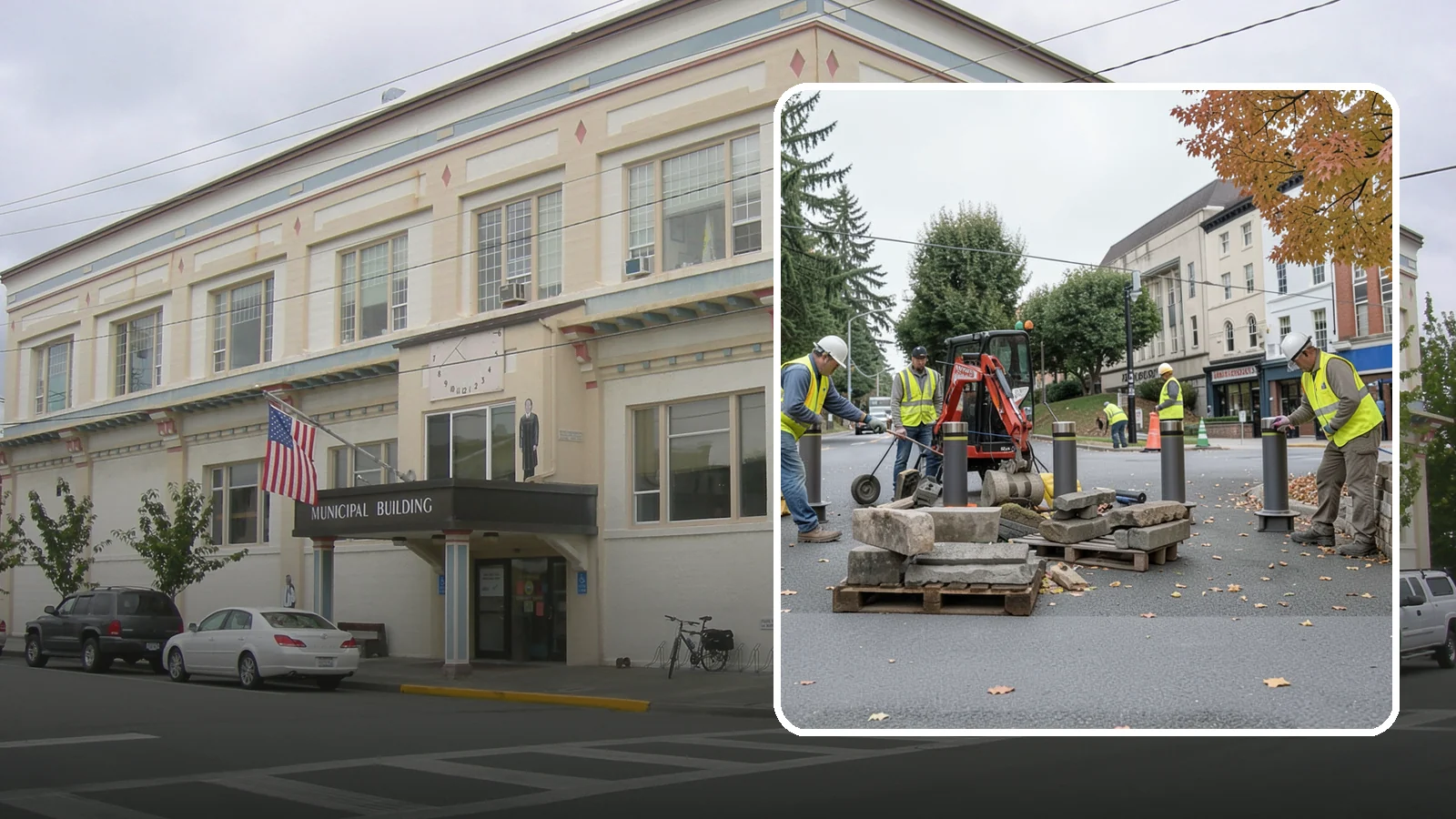 Bollard Installation in Anacortes, Skagit County, WA - Install fixed, removable, and security bollards to control vehicle access and protect public spaces.