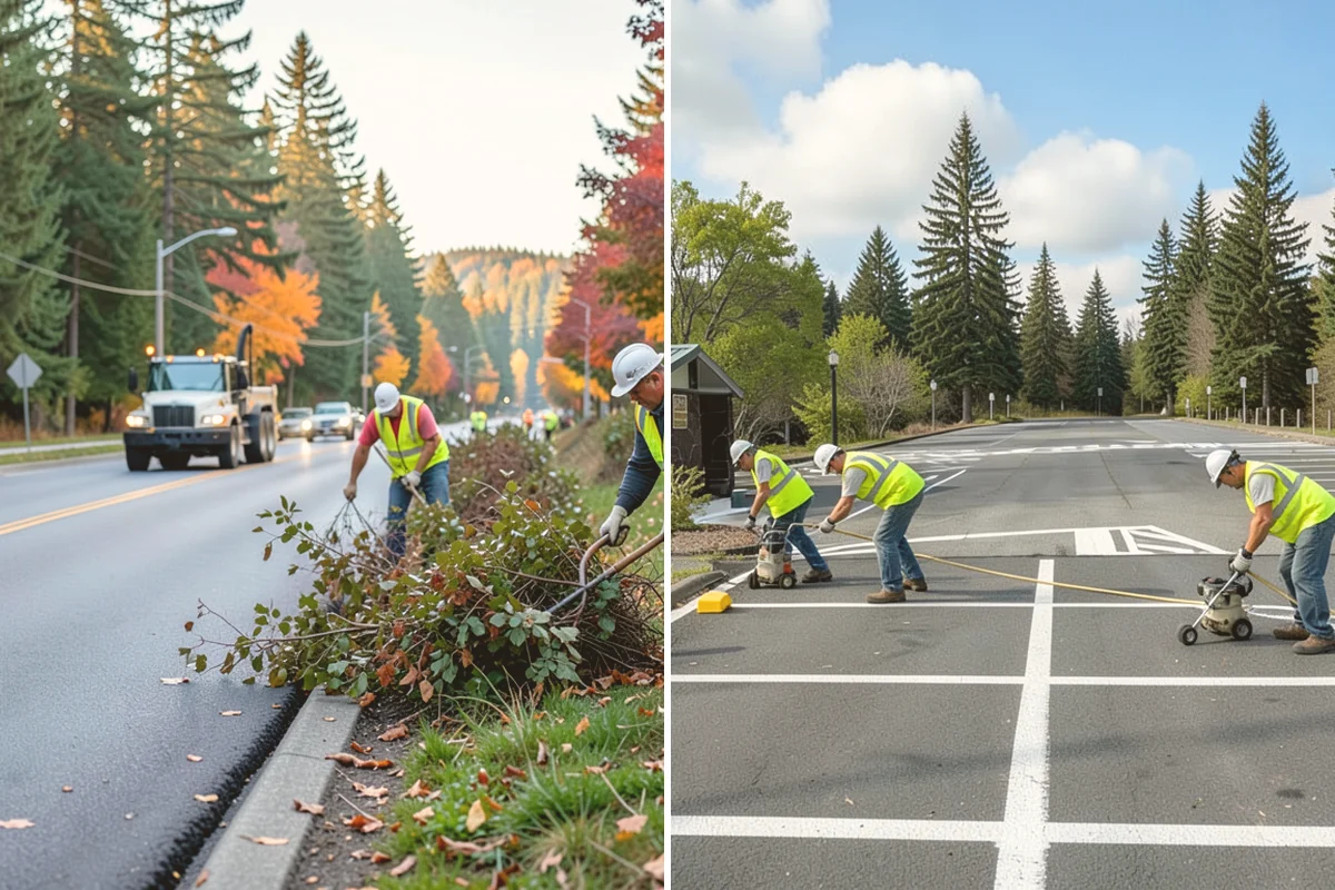 Bollard Installation in Brier, Snohomish County, WA - Determine protection level, spacing, and access needs
