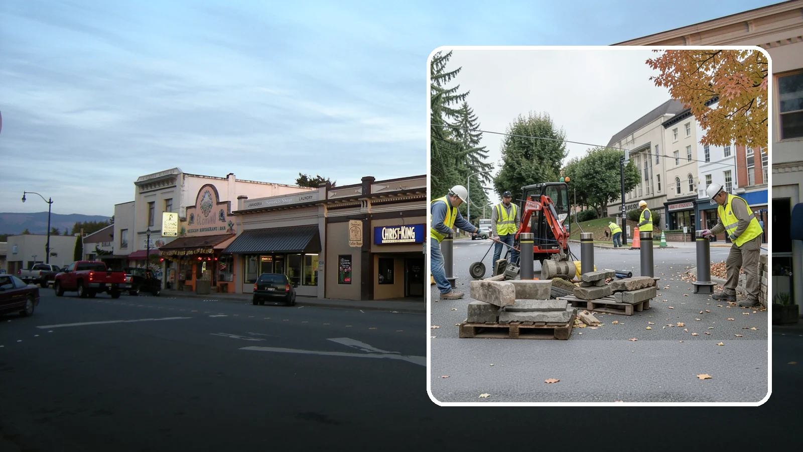 Bollard Installation in Burlington, Skagit County, WA - Install fixed, removable, and security bollards to control vehicle access and protect public spaces.
