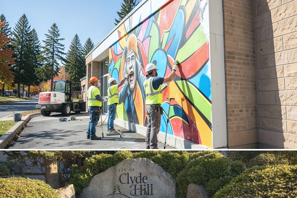 Bollard Installation in Clyde Hill, King County, WA - Bollard installation proceeds year-round, with drier conditions preferred for foundation excavation and concrete curing.