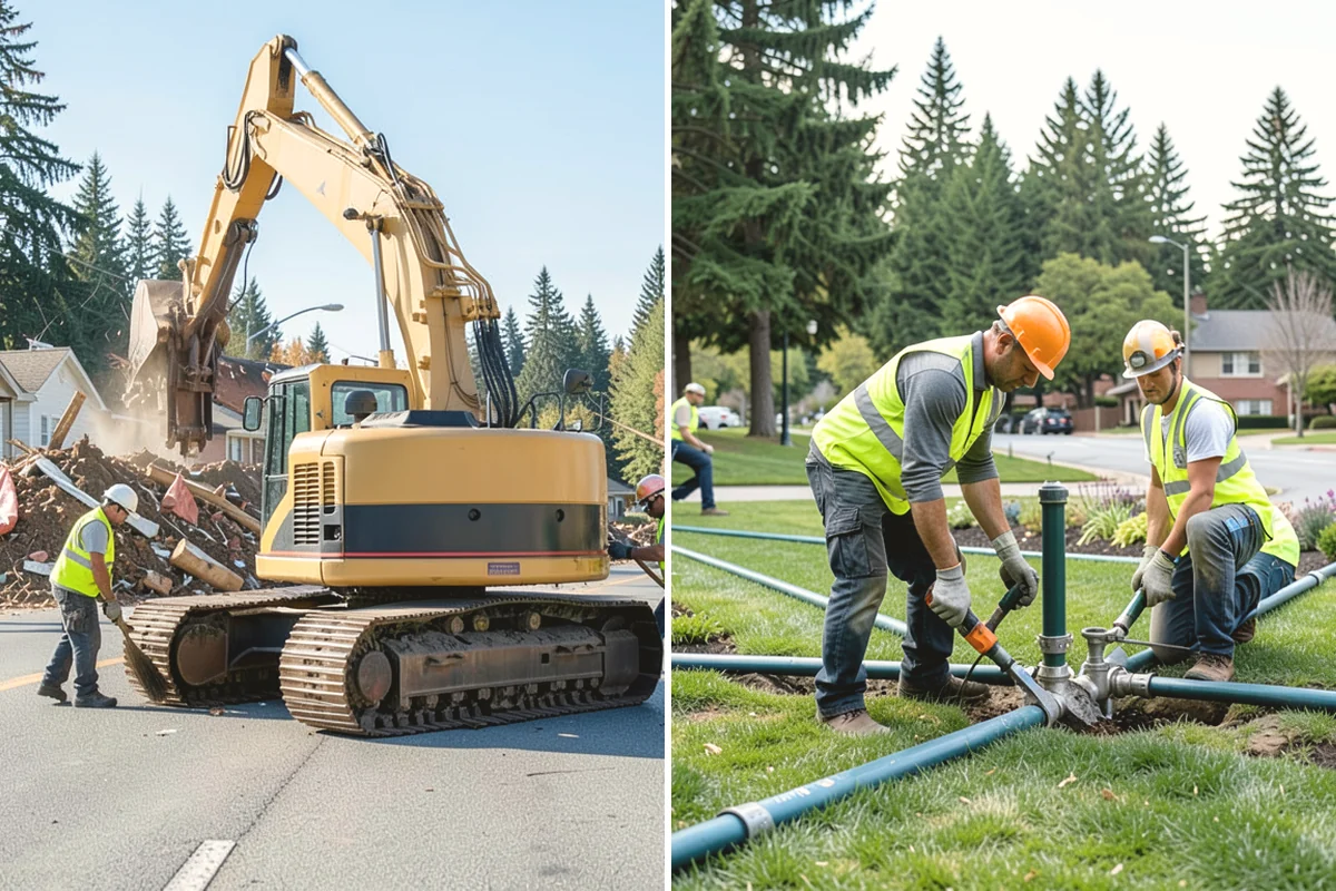 Bollard Installation in Covington, King County, WA - Determine protection level, spacing, and access needs