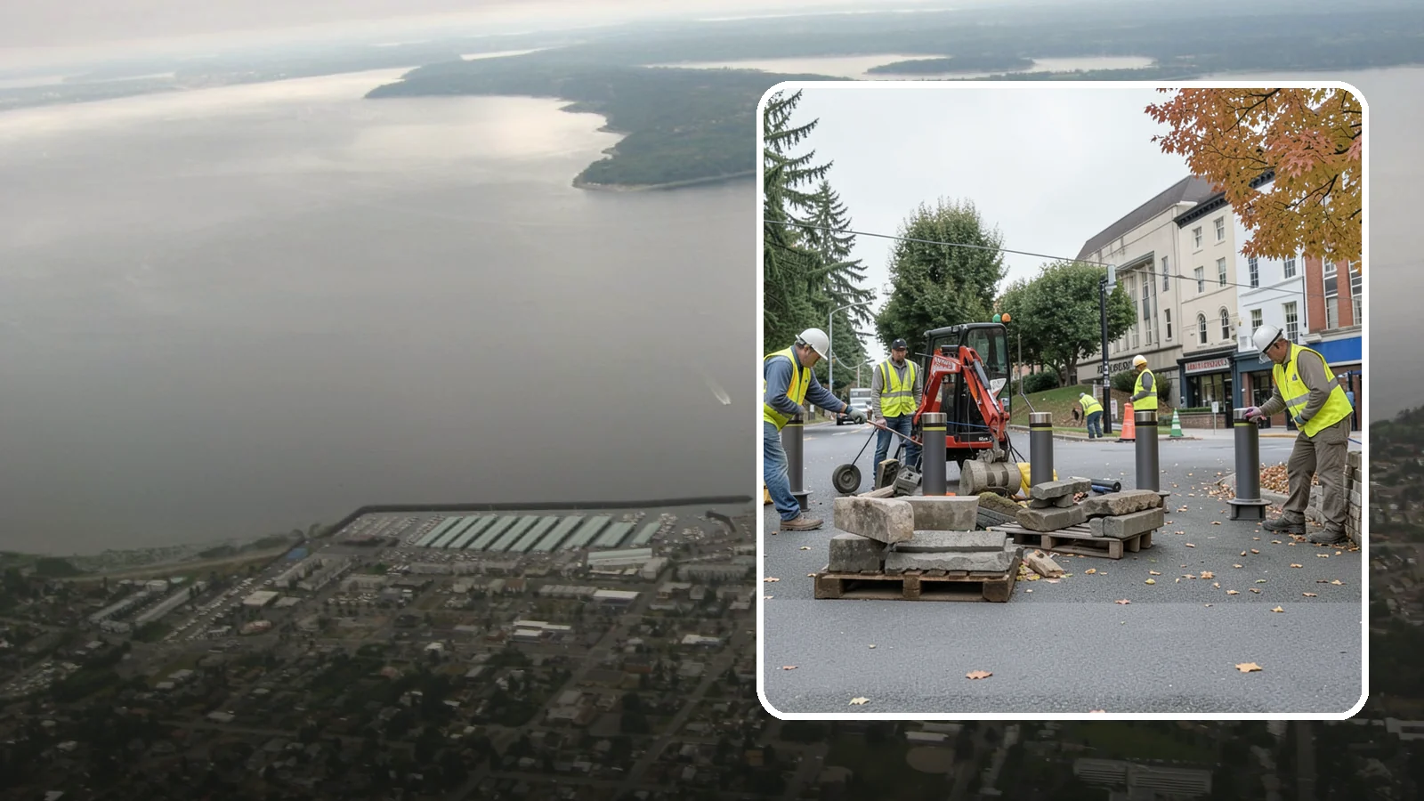 Bollard Installation in Des Moines, King County, WA - Install fixed, removable, and security bollards to control vehicle access and protect public spaces.