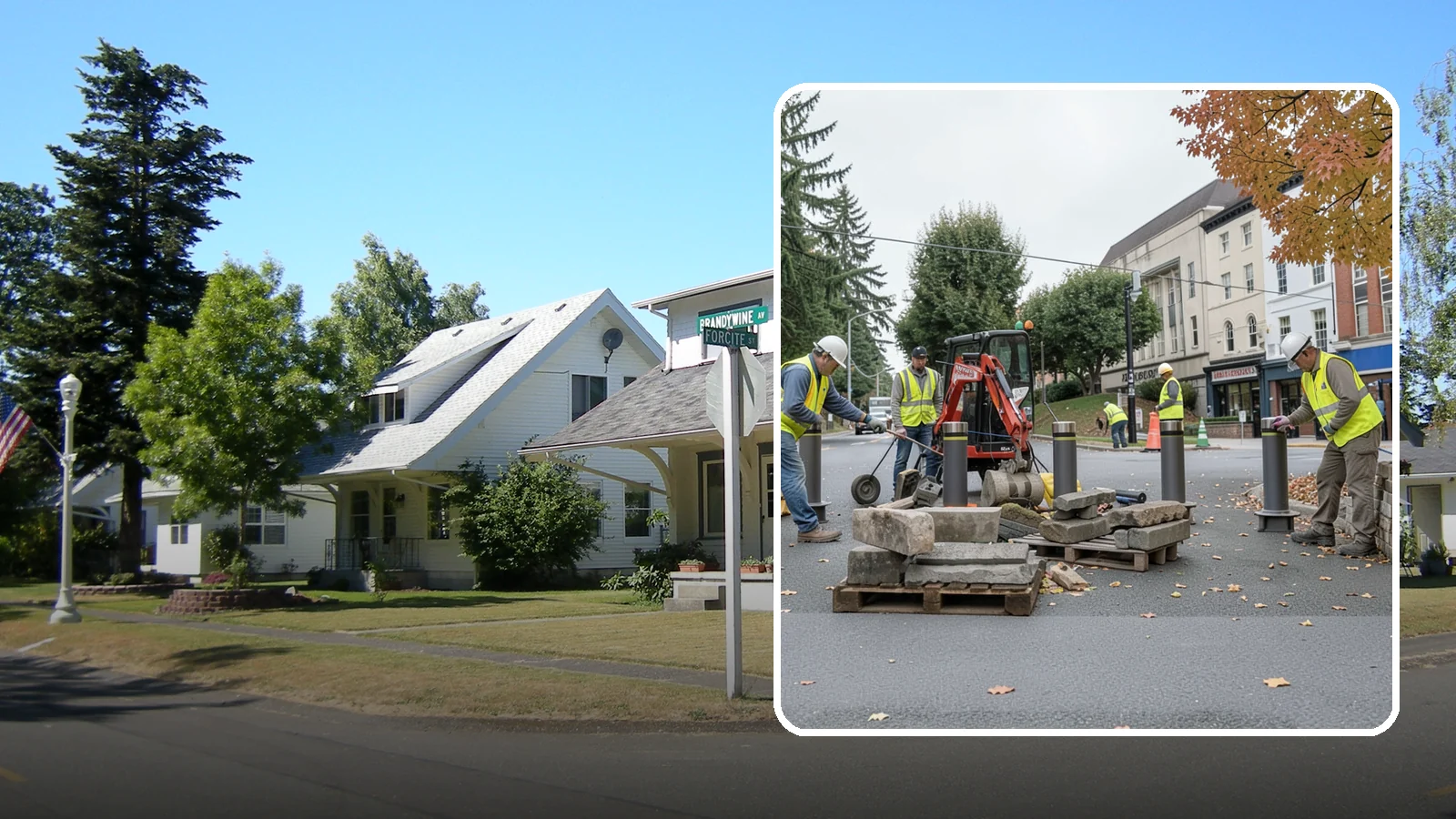 Bollard Installation in DuPont, Pierce County, WA - Install fixed, removable, and security bollards to control vehicle access and protect public spaces.