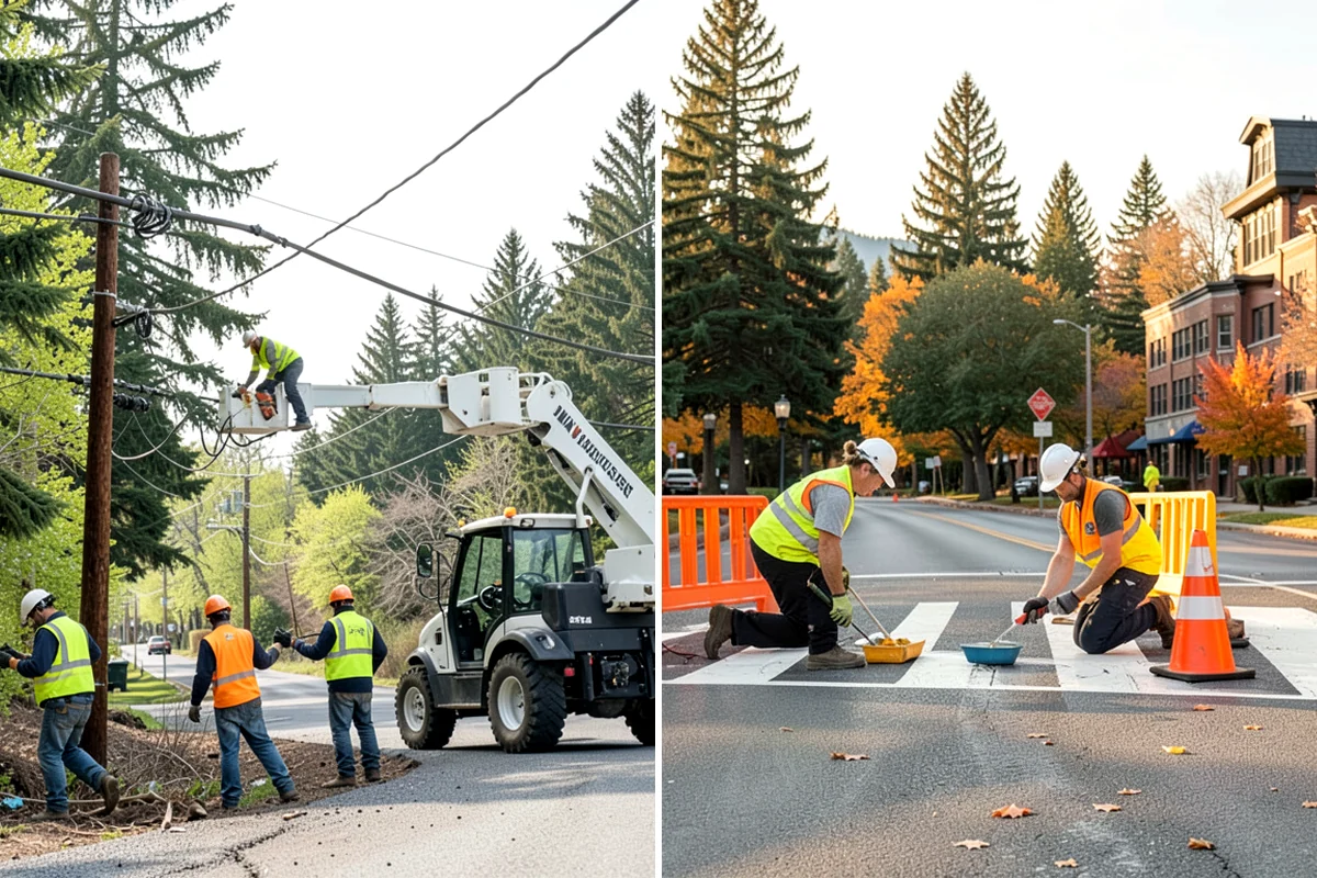 Bollard Installation in DuPont, Pierce County, WA - Determine protection level, spacing, and access needs