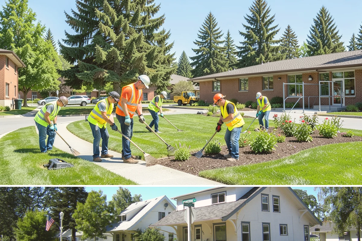 Bollard Installation in DuPont, Pierce County, WA - Bollard installation proceeds year-round, with drier conditions preferred for foundation excavation and concrete curing.