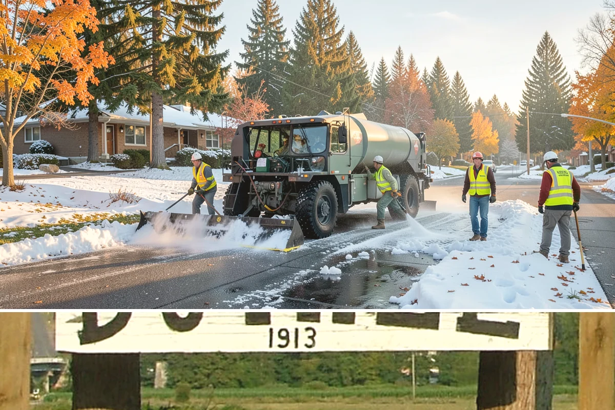 Bollard Installation in Duvall, King County, WA - Bollard installation proceeds year-round, with drier conditions preferred for foundation excavation and concrete curing.