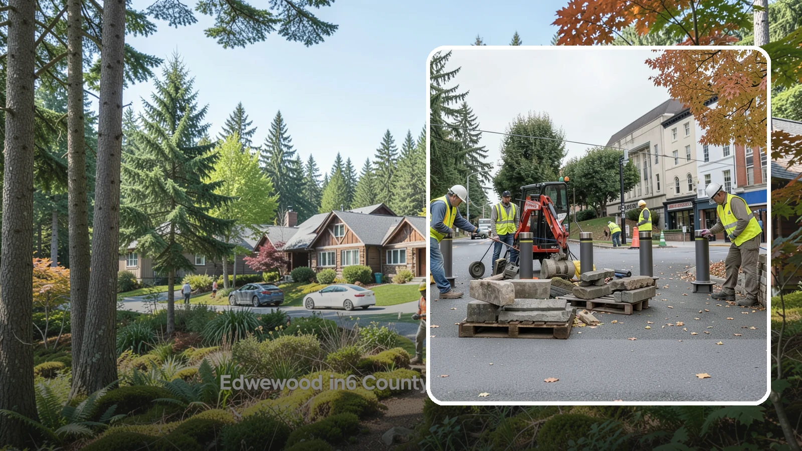 Bollard Installation in Edgewood, Pierce County, WA - Install fixed, removable, and security bollards to control vehicle access and protect public spaces.