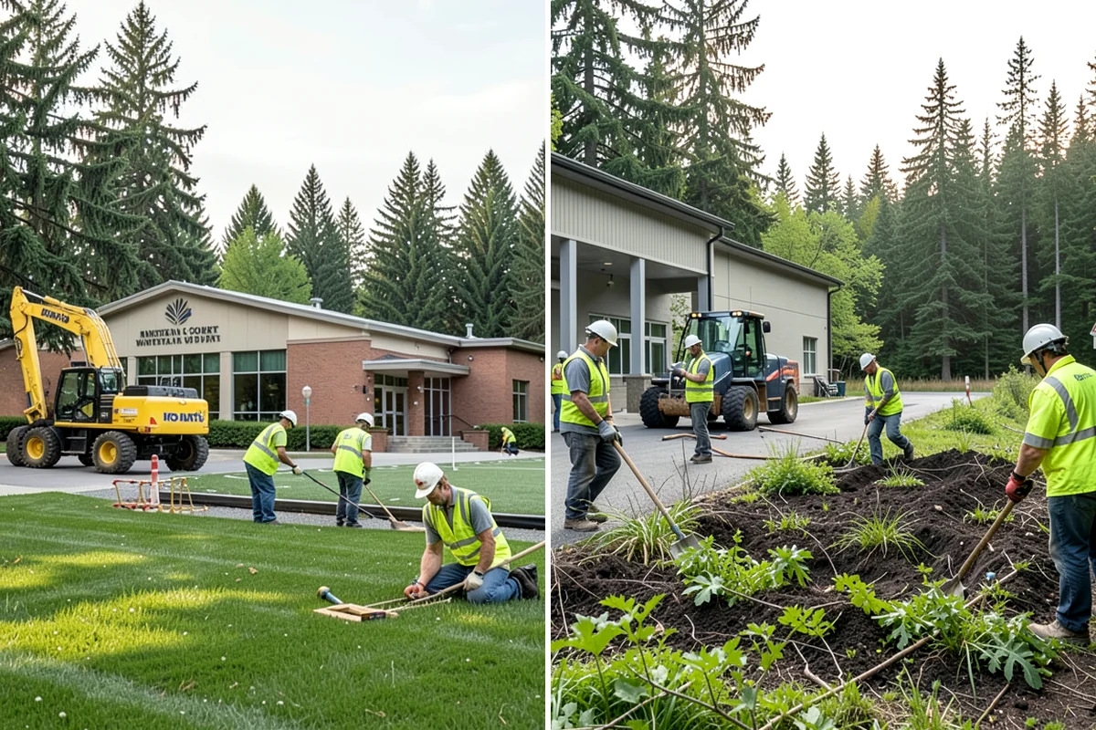 Bollard Installation in Everett, Snohomish County, WA - Determine protection level, spacing, and access needs
