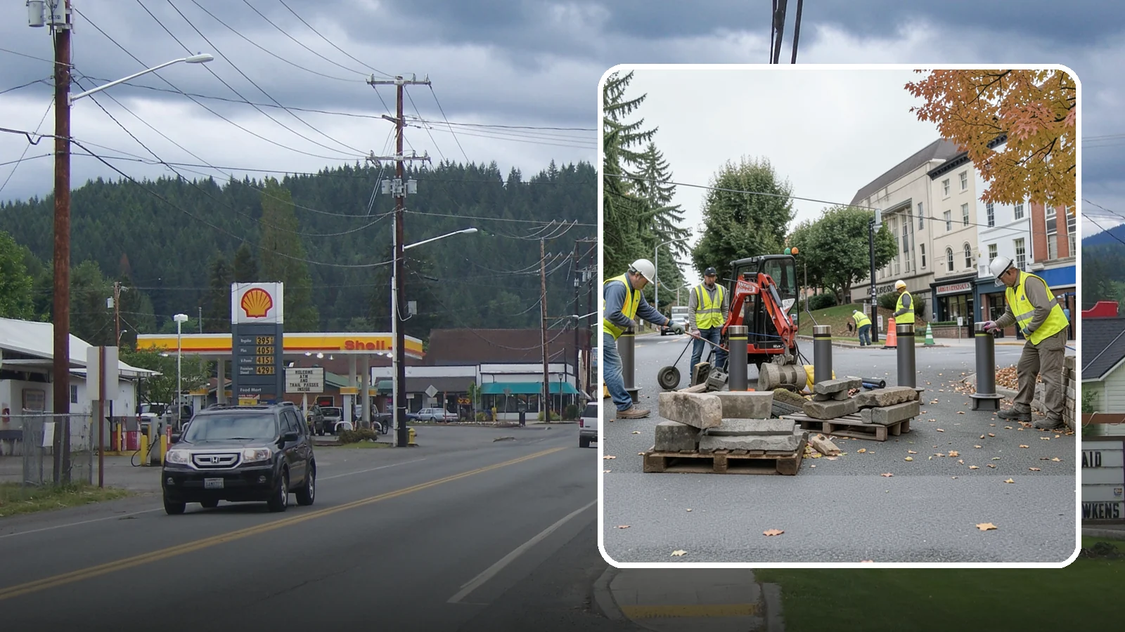 Bollard Installation in Granite Falls, Snohomish County, WA - Install fixed, removable, and security bollards to control vehicle access and protect public spaces.
