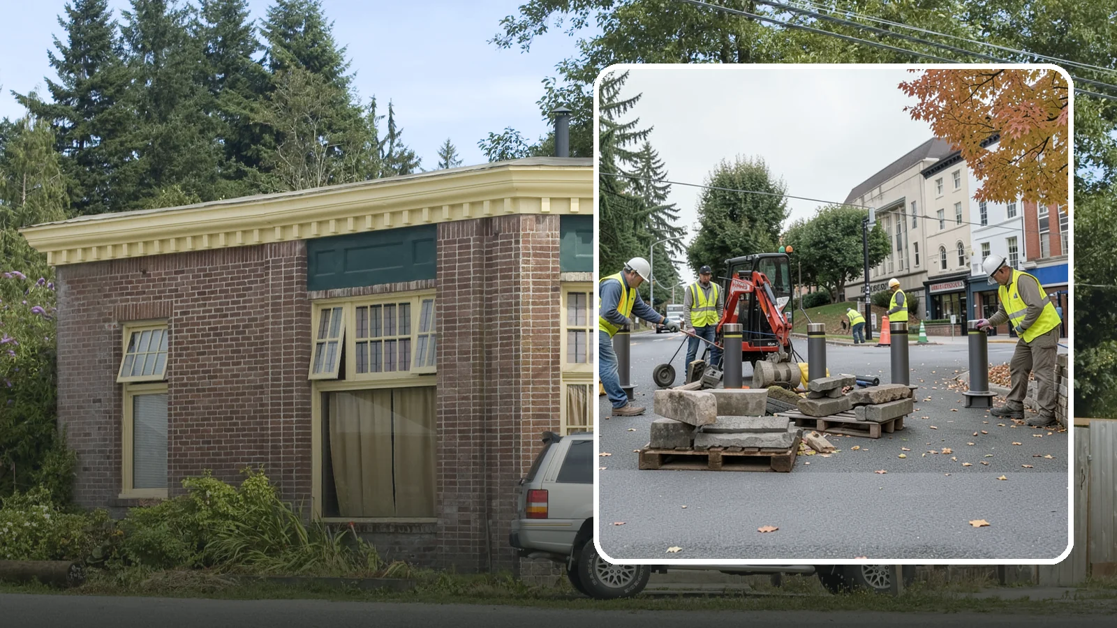 Bollard Installation in Hamilton, Skagit County, WA - Install fixed, removable, and security bollards to control vehicle access and protect public spaces.