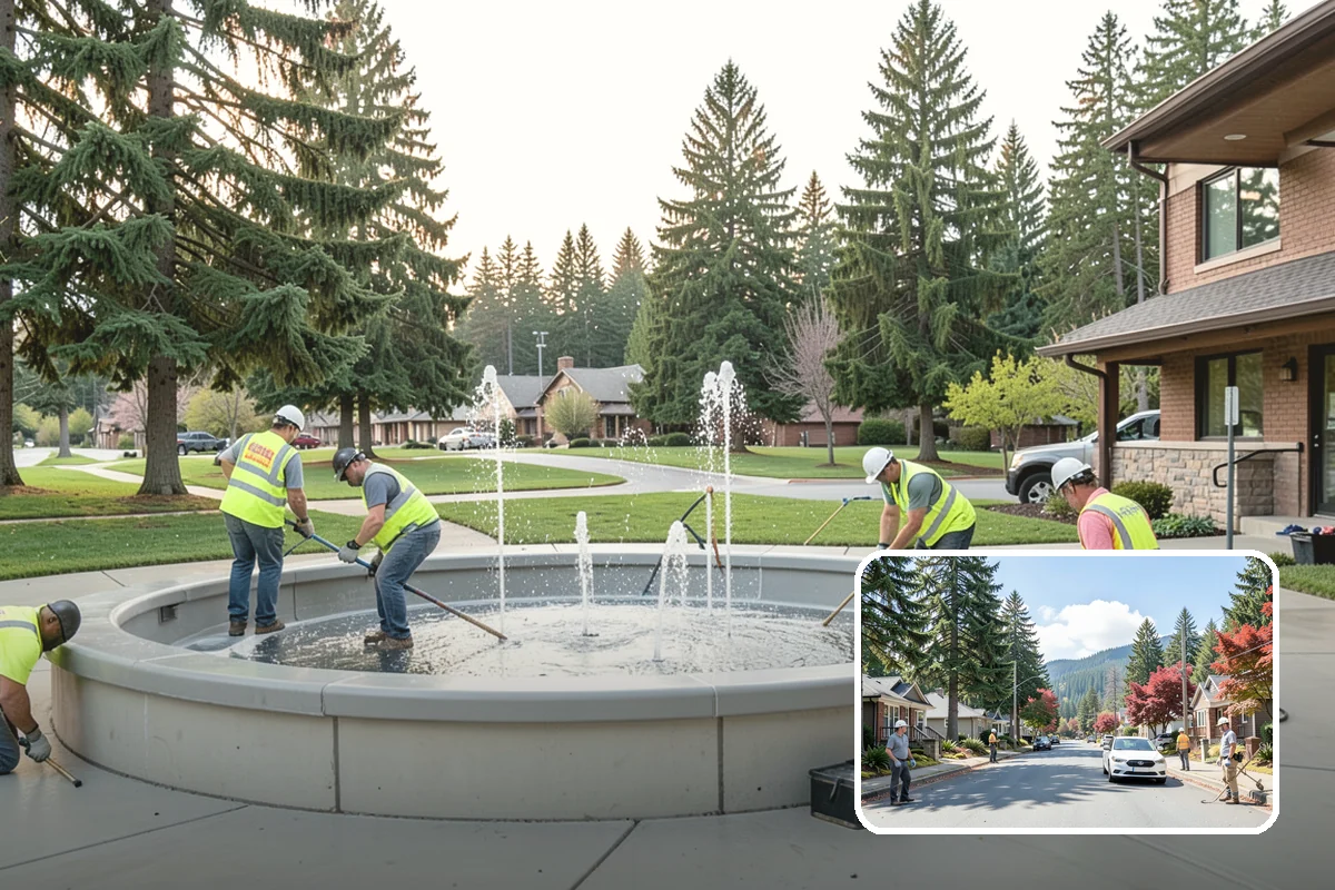 Bollard Installation in Hunts Point, King County, WA - Controls vehicle access and protects pedestrian areas