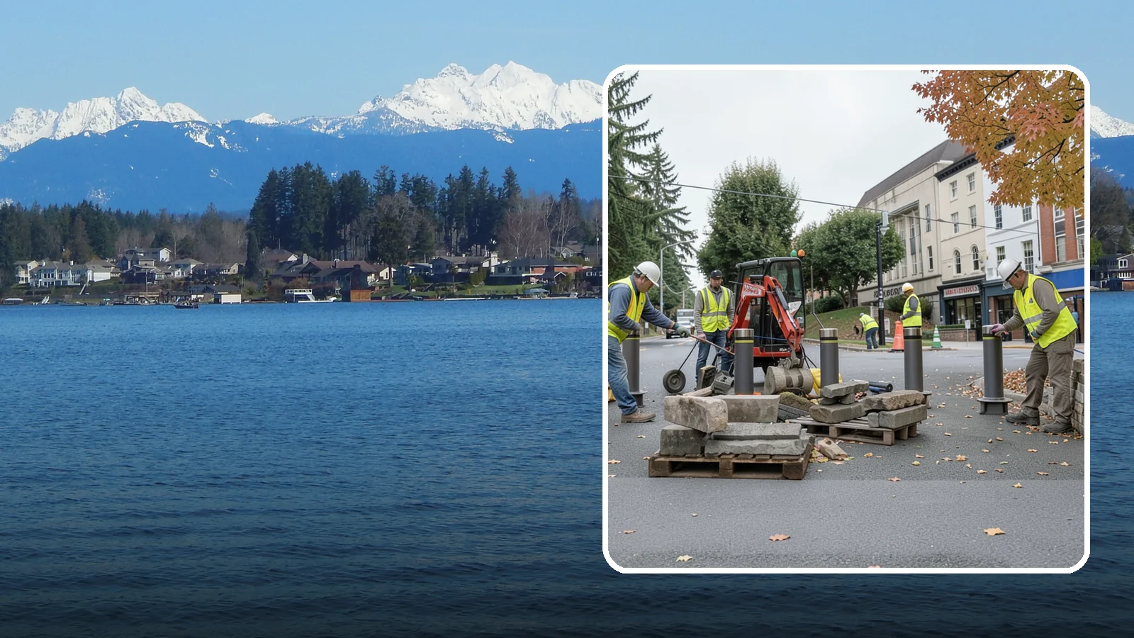 Bollard Installation in Lake Stevens, Snohomish County, WA - Install fixed, removable, and security bollards to control vehicle access and protect public spaces.