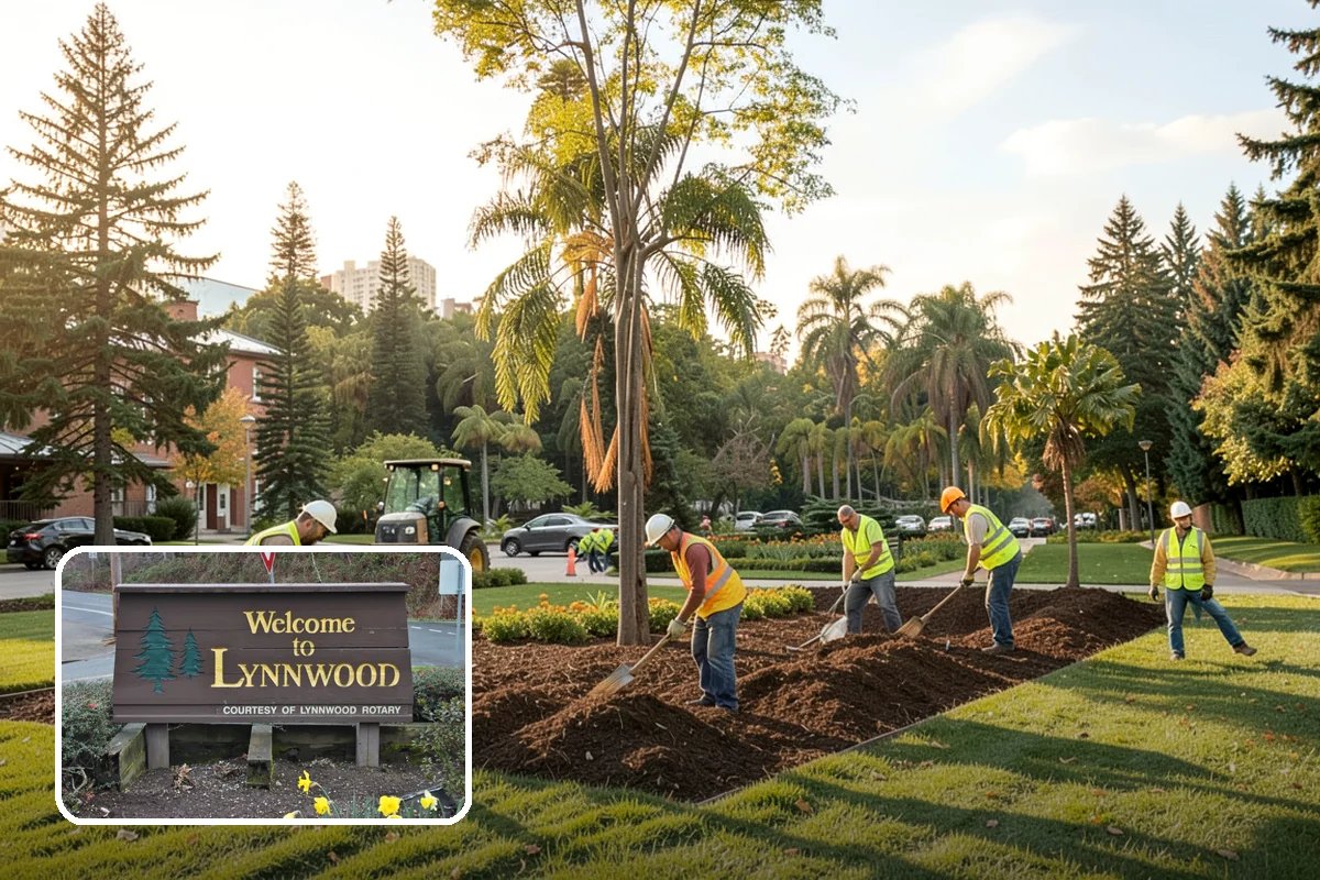 Bollard Installation in Lynnwood, Snohomish County, WA - Controls vehicle access and protects pedestrian areas