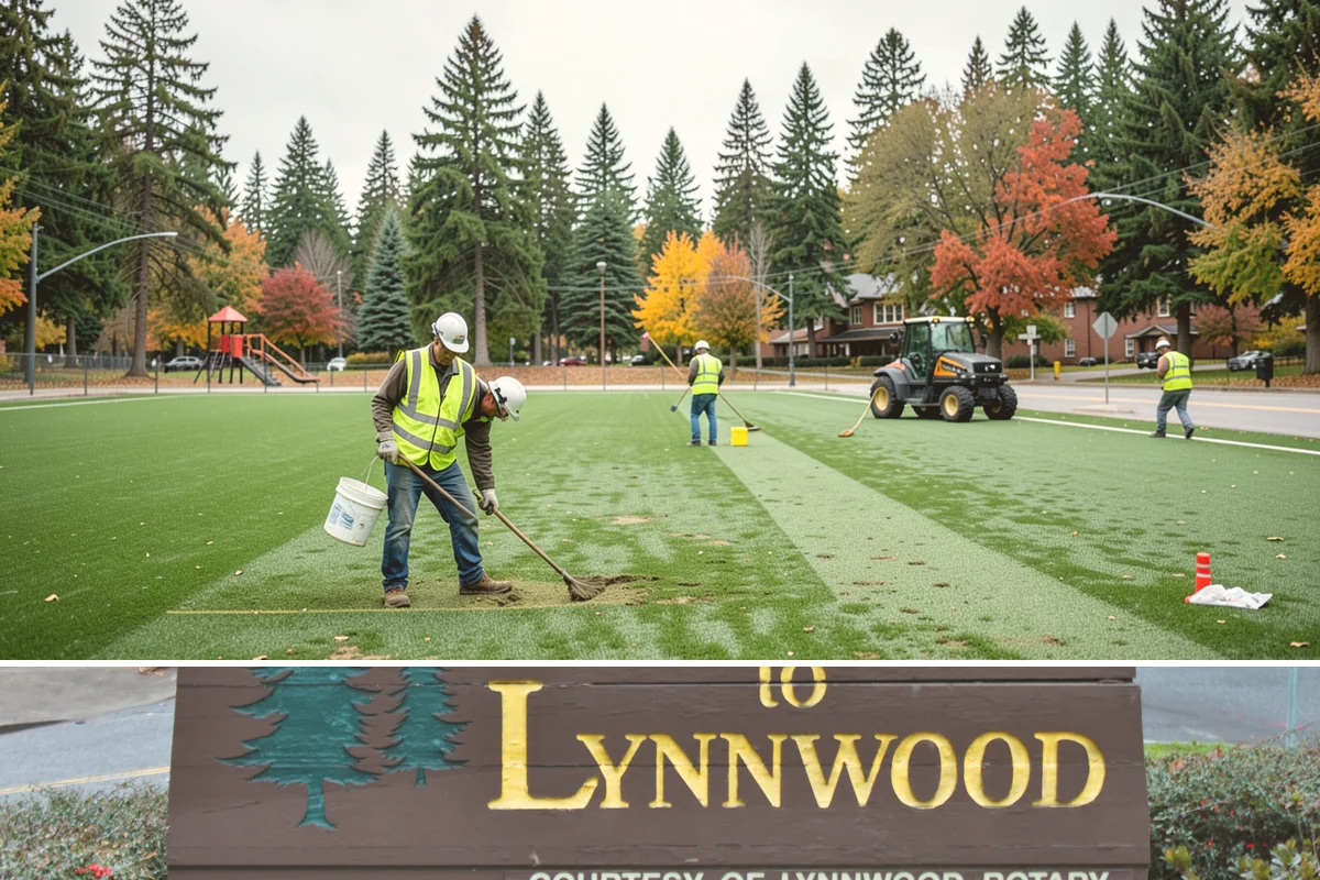 Bollard Installation in Lynnwood, Snohomish County, WA - Bollard installation proceeds year-round, with drier conditions preferred for foundation excavation and concrete curing.